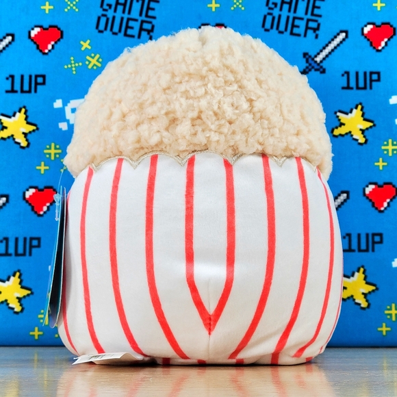 Squishmallow Arnel the Popcorn Bag 7" UltraSoft Stuffed Food Toy Plush NWT - Picture 2 of 6
